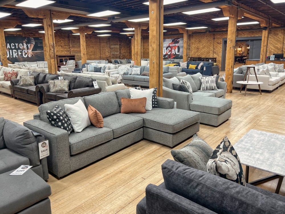 the stock room discount furniture store in rockford, il