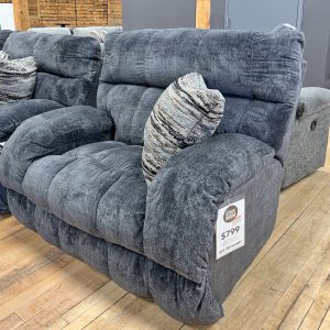 reclining chair and a half at the stock room furniture store in rockford, il