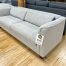 mid-centru modern sofa sea salt grey in the stock room discount furniture warehouse in rockford, il