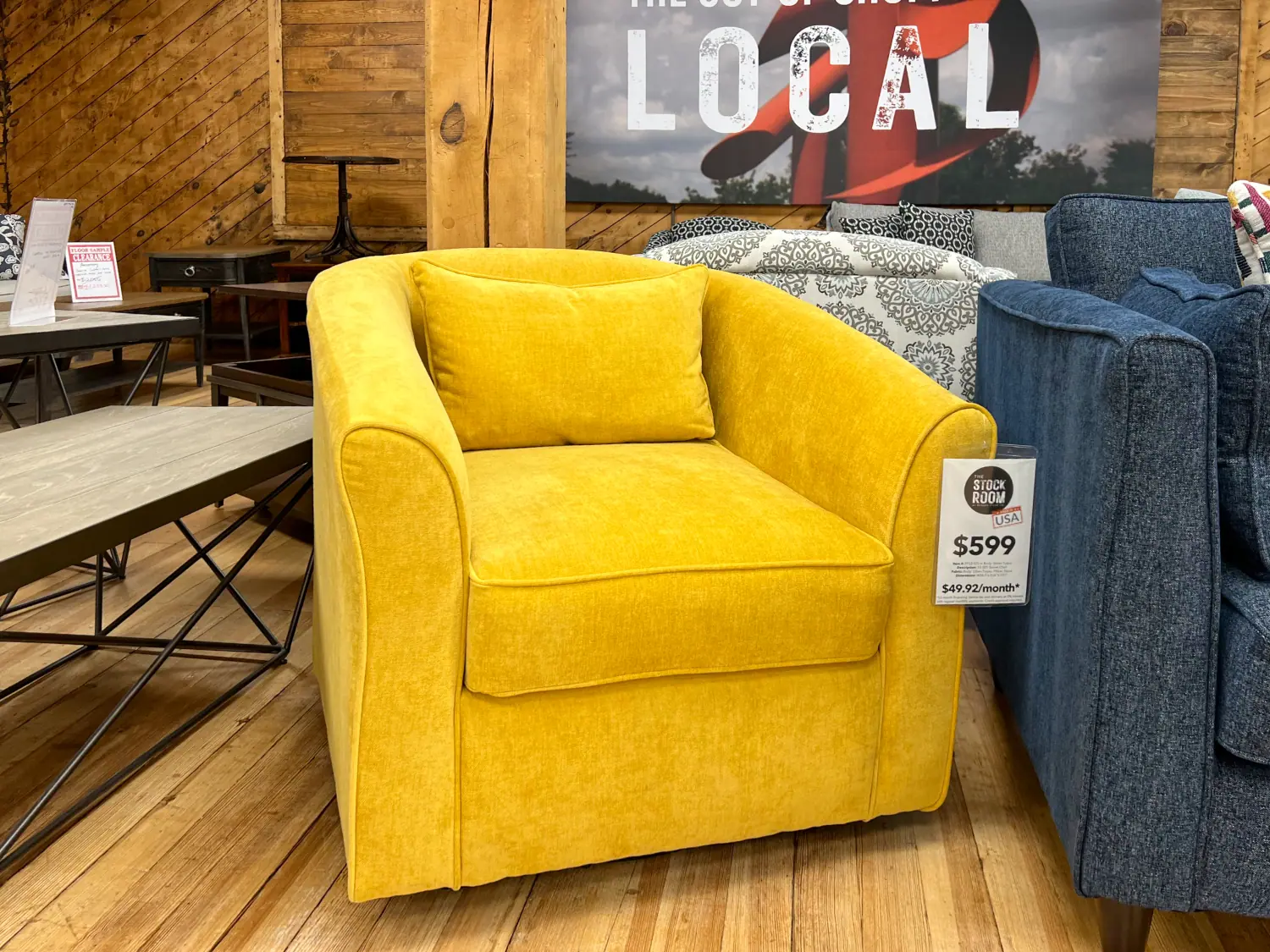 Canary discount yellow chair