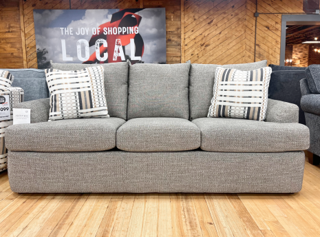 Contemporary Sofa in Neutral Gray